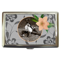 Pretty Floral Cigarette/money Case