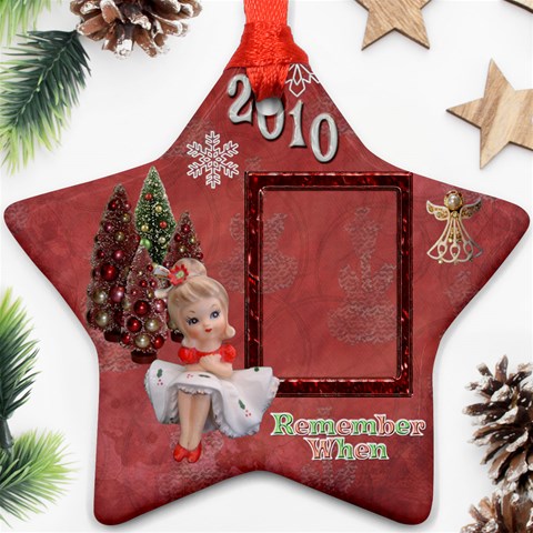 Girl Remember When 2024 Ornament 2 By Ellan Front