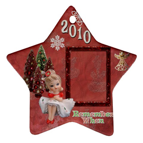 Girl Remember When 2023 Ornament 2 By Ellan Front