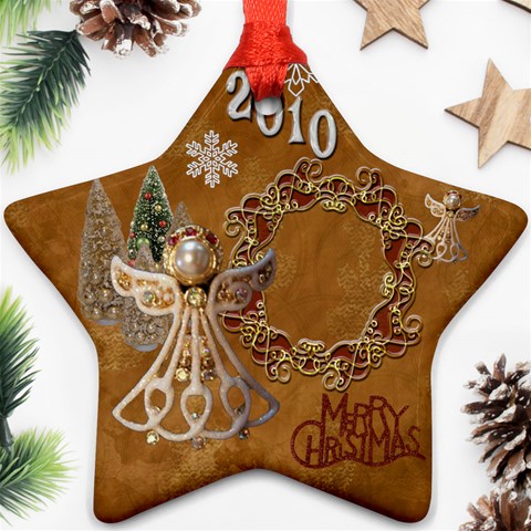 Angel Remember When 2024 Ornament 10 By Ellan Front