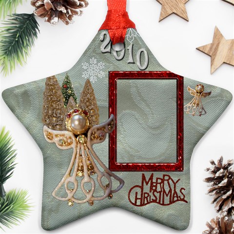 Angel Remember When 2010 Ornament 11 By Ellan Front