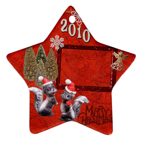 Skunk Remember When 2010 Ornament 13 By Ellan Front