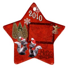 skunk Remember when 2010 ornament 13 - Ornament (Star)