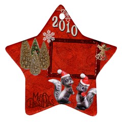 skunk Remember when 2010 ornament 14 - Ornament (Star)