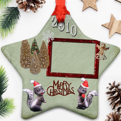 Skunk Remember When 2024 Ornament 17 By Ellan Front