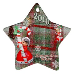 angels Remember when 2010 ornament 25 - Ornament (Star)