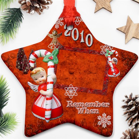 Angel Remember When 2010 Ornament 27 By Ellan Front