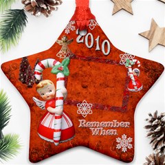 angel Remember when 2010 ornament 27 - Ornament (Star)