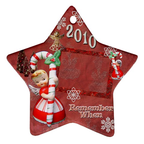 Angel Remember When 2010 Ornament 28 By Ellan Front