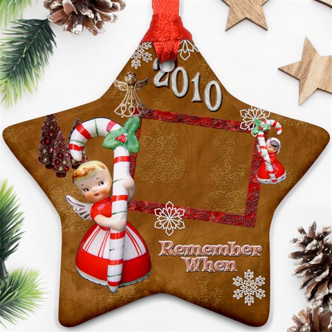 Angel Remember When 2010 Ornament 30 By Ellan Front