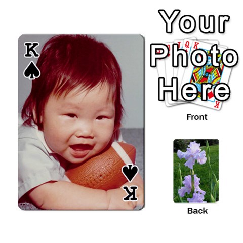 King Gee Cards1 By Elle Front - SpadeK