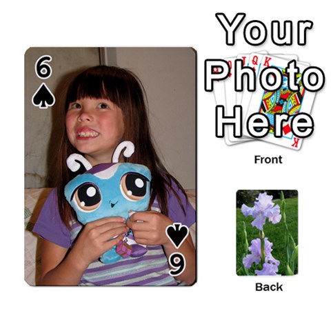 Gee Cards1 By Elle Front - Spade6