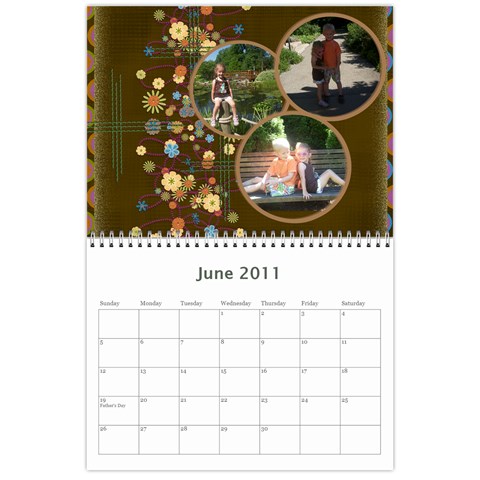 Calendar 2011 By Lysandra Jun 2011
