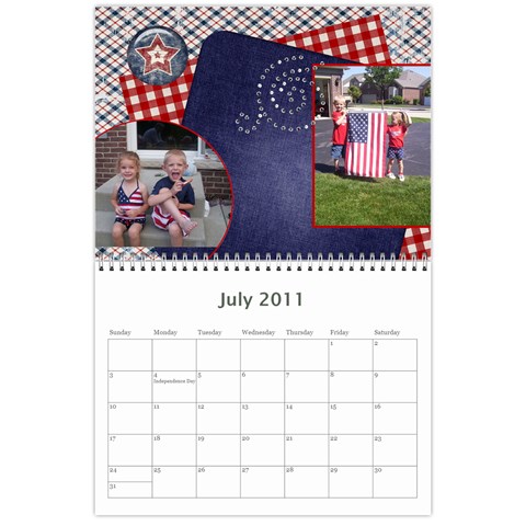 Calendar 2011 By Lysandra Jul 2011