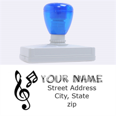 Treble Clef Stamp