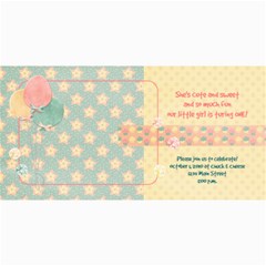 4x8 Birthday Photo Card