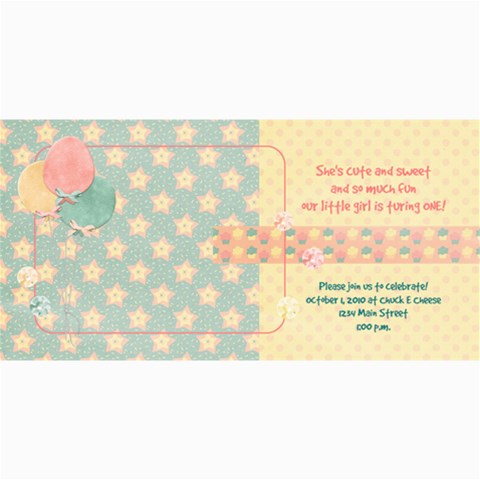 4x8 Birthday Photo Card By Mikki 8 x4  Photo Card - 2