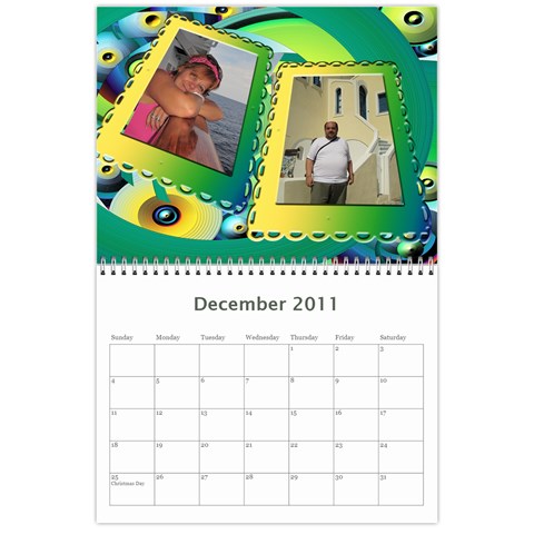 Calendario 2011 By Lydia Dec 2011