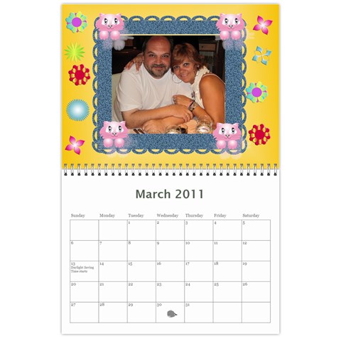 Calendario 2011 By Lydia Mar 2011