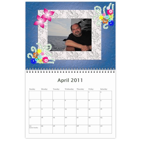 Calendario 2011 By Lydia Apr 2011