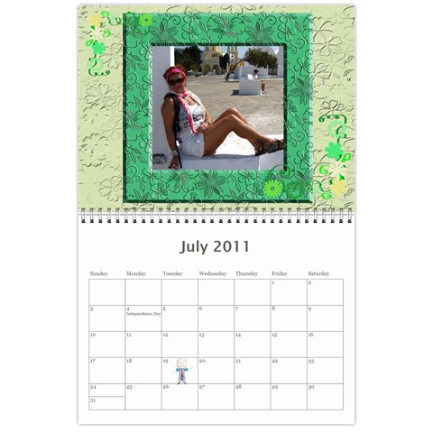 Calendario 2011 By Lydia Jul 2011