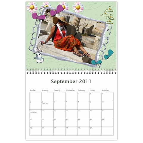 Calendario 2011 By Lydia Sep 2011