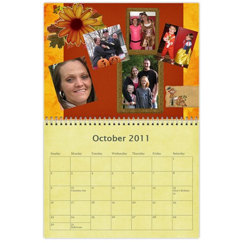 2011 Calendar By Barb Hensley Oct 2011