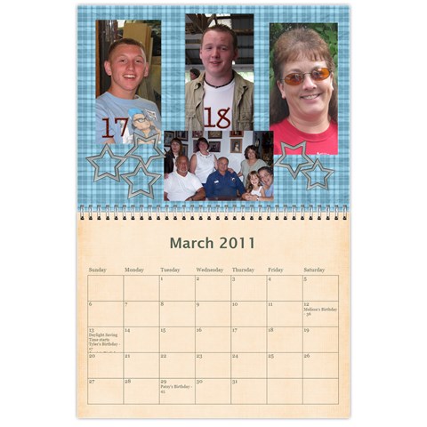 2011 Calendar By Barb Hensley Mar 2011