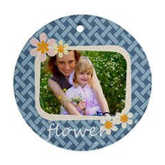 Kids flower - Ornament (Round)