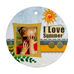 love, summer - Ornament (Round)