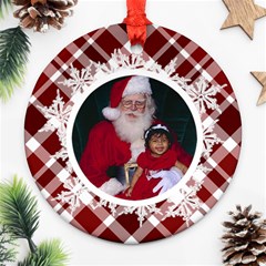 Zandsanta - Ornament (Round)