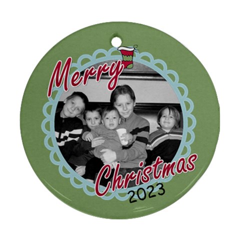 Photo Ornament 10 By Martha Meier Front