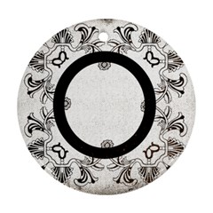 art nouveau oreo cookie round single side ornament - Ornament (Round)