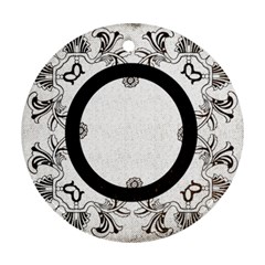 art nouveau oreo cookie round single side ornament - Ornament (Round)