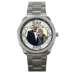 Dad Sport Metal Watch