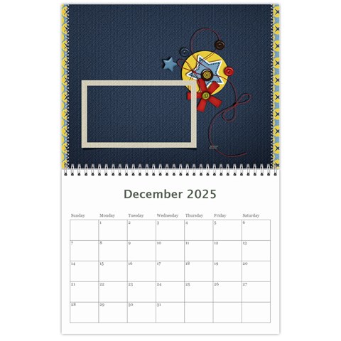 Calendar Template Dec 2025