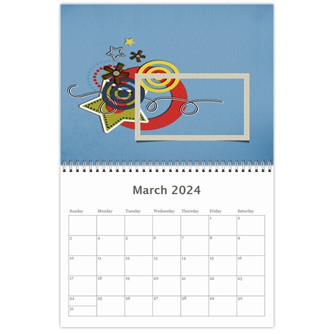 Calendar Template Mar 2024