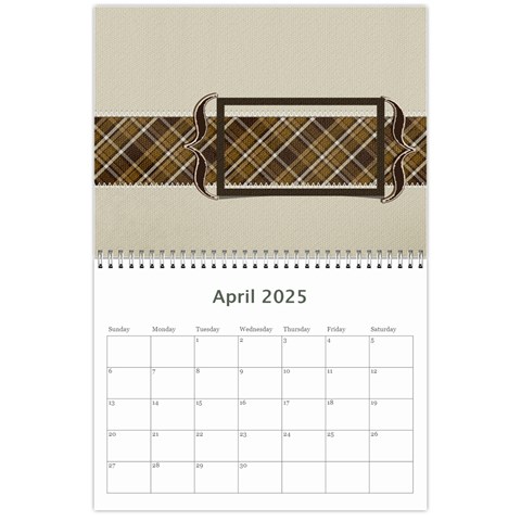 Calendar Template Apr 2025