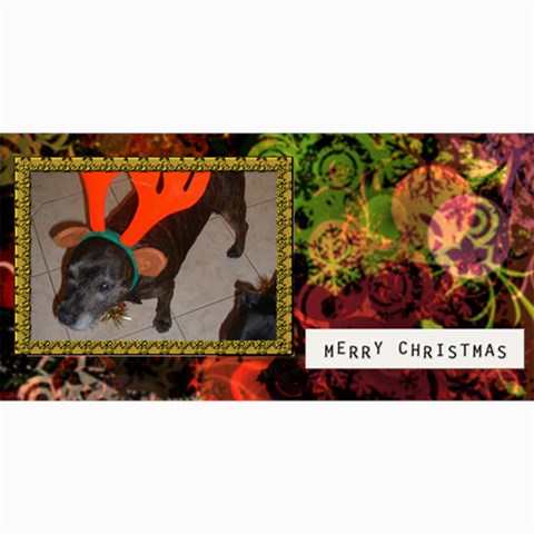 Xmas Photocard 1 By Joan T 8 x4  Photo Card - 1