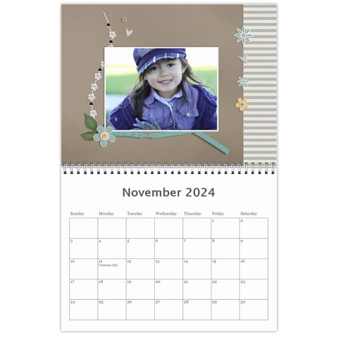 Calendar Template Nov 2024