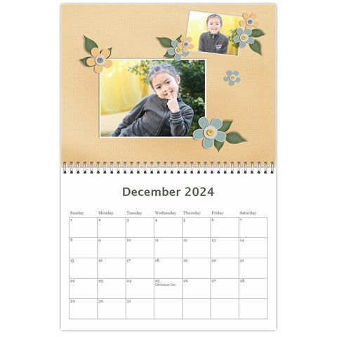 Calendar Template Dec 2024