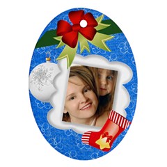 xmas kids - Ornament (Oval)