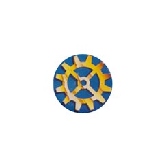 Bauhaus Token - 1  Mini Button