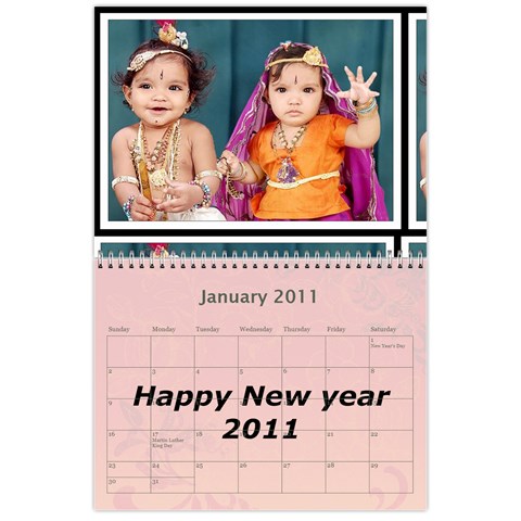 Konda Calendar By Sarithagampa Jan 2011