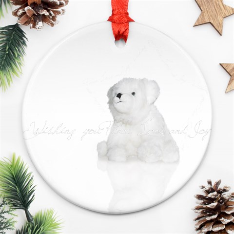 Bear Ornament By Brenda Front