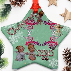 angels 2010 ornament 39 - Ornament (Star)