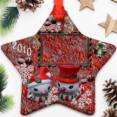 Snowmen 2024 Ornament 45 By Ellan Front
