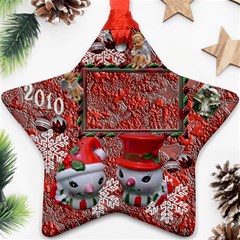 snowmen 2024 ornament 45 - Ornament (Star)