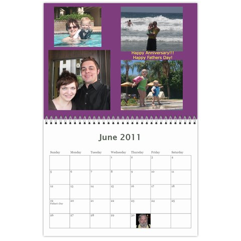 Calendar By Carol Ligon Jun 2011