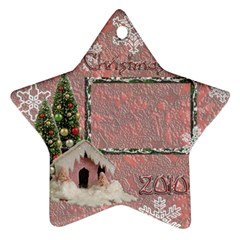 snow village 2010 ornament 60 - Ornament (Star)